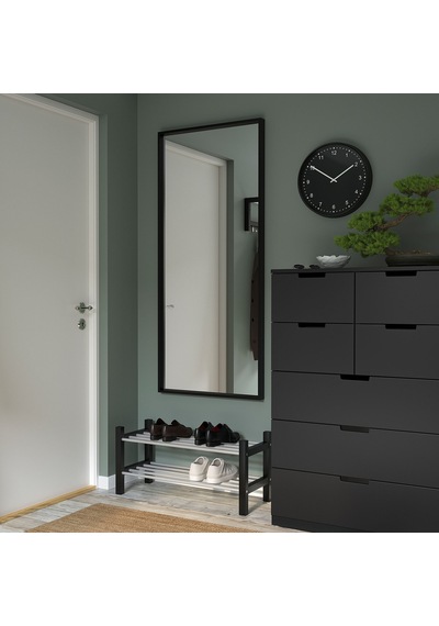 Ikea Nissedal Boy Aynası 65x150 Cm Siyah