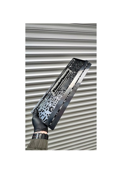 2 Adet Yazısız Esnek Plakalık - 851272618