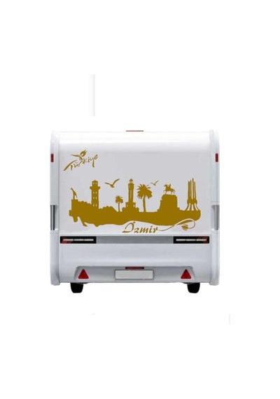 Karavan Kamp Sticker Izmir Araç Sticker Yapışkan 38 Kayseri