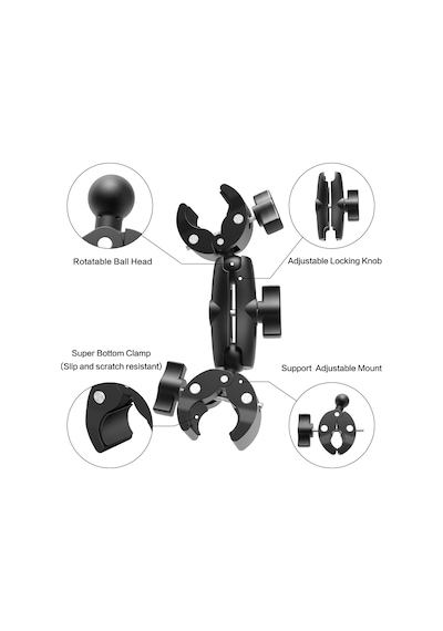 Çift Başlı Superclamp Gidon Montaj & 200cm Görünmez Selfie Çubuğu, Insta360 X3, X2, X4, X5, One Rs, Go 3, One X, Evo İle Uyumlu, Alüminyum Çubuk, 1/4, 360 Ayarlanabilir Çift Başlı Superclamp Gidon Montaj & 200cm Görünmez Selfie Çubuğu, Insta360 X3, X2, X4, X5, One Rs, Go 3, One X, Evo İle Uyumlu, Alüminyum Çubuk, 1/4, 360 Ayarlanabilir
