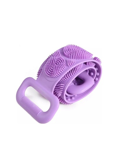 70 Cm Çift Taraflı Sırt Kesesi -silikon Duş Kesesi - Peeling Banyo Kesesi Diğer