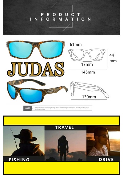 Judas G14 Polarize Sürüş Spor Aktivite Güneş Gözlüğü