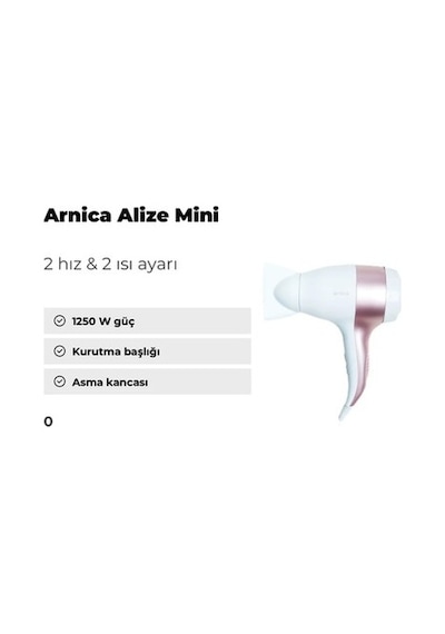 Mini Saç Kurutma Makinesi, Taşınabilir Ve Kullanışlı
