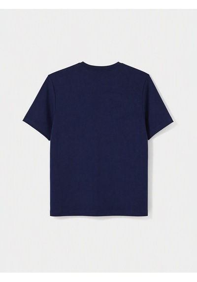Lcwaıkıkı Classic Lacivert Regular Fit Dry Touch Kalın Kumaş Tişört /03