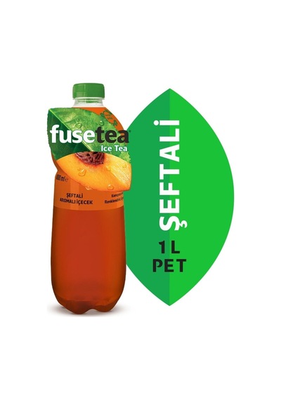 12 Adet 1 Litre Soğuk Çay Şeftali