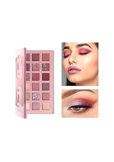 Huda Beauty 18 Renkli Profesyonel Çıplak Göz Farı Paleti Diğer