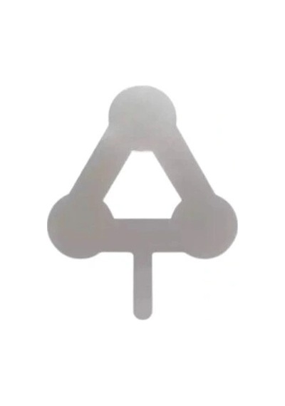 Nikel Punta Levha 27.5x10x0.12mm