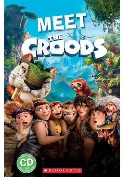 Popcorn Elt Readers Starter Level : Meet The Croods +Cd