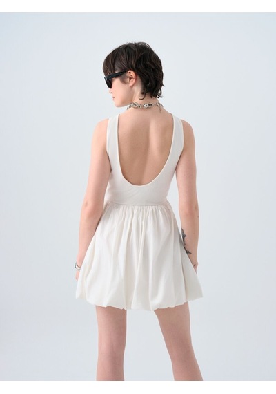 LOFT Regular Fit Kadın Elbise Beyaz