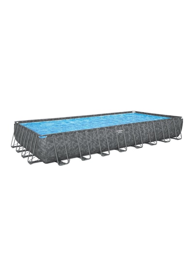Bestway Apx 365 561kj Dikdörtgen Prefabrik Havuz Seti 9,56 M X 4,88 M X 1,32 M