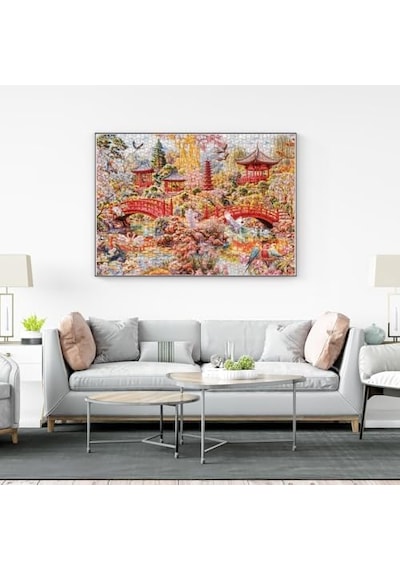 Puzzle - Japon Bahçesi,3000 Parça Puzzle, 4938
