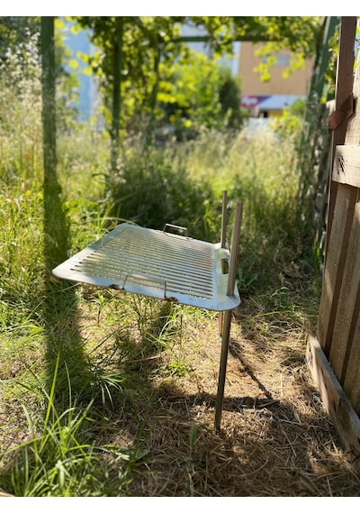 IZGARA MANGAL PRATİK KURULUM SÜLALE BOY 3 MM SS201 PASLANMAZ ÇELİK 58 X 38 CM