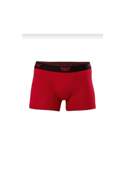 Anıt 1266 Erkek Modal Likralı Boxer Tekli Bordo