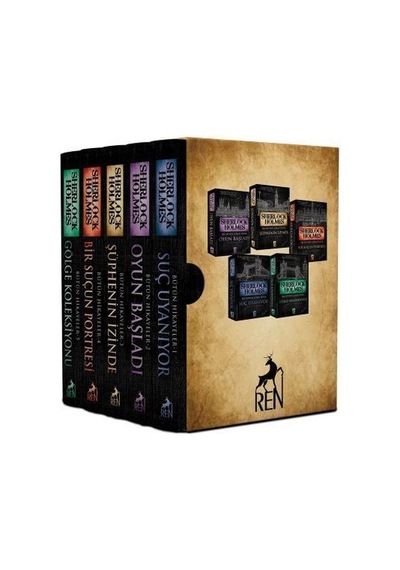 Sherlock Holmes Bütün Hikayeler 5 Kitap