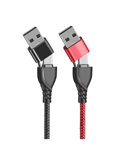 Ally 3in1 Type-c + Usb To Lightning + Type-c + Micro Usb Şarj Ve Data Kablosu- 5775