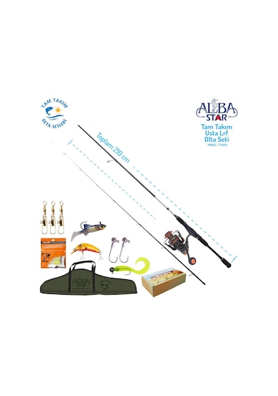 Albastar Tam Takım Usta Lrf Olta Seti Tts021 210Cm-Standart