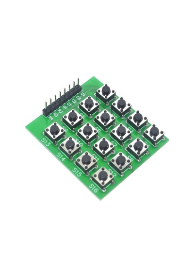 4 X 4 Matrix Keyboard Keypad 16 Buton Tuş Takımı Keyboard Klavye Alarm Şifre Kilit Güvenlik