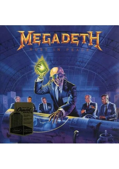 Megadeth Rust In Peace Lp Plak
