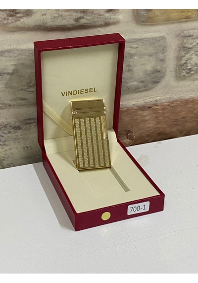 Vindiesel Marka Sarı Renk Dik Nokta Desenli Gazlı Kişiye Özel Çak