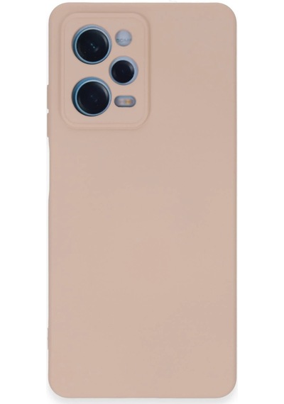 Cosmotex Newface Xiaomi Redmi Note 12 Pro 5g Kılıf Nano İçi Kadife Silikon - Pudra