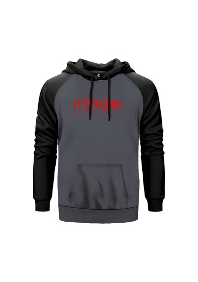 My Dying Bride Logo Kırmızı Renk Reglan Kol Sweatshirt