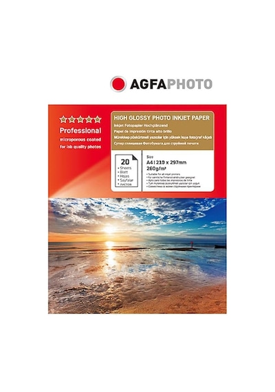 Agfaphoto Agfa Photo İnkjet Kağıt A4 Glossy Parlak