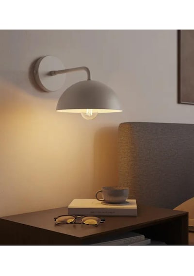 Mylights Modern Spor Beyaz Aplik Duvar Aplik Yatak Başı Otek Cafe Aplik Beyaz