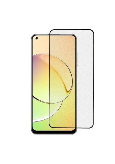 Realme 10 4g İçin Tam Kaplayan Çerçeveli Mat Cam Koruma - Al3124