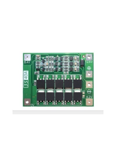 Meltis 3S 40A Bms 12 6V 18650 Lityum Pil Şarj Koruma  Modülü