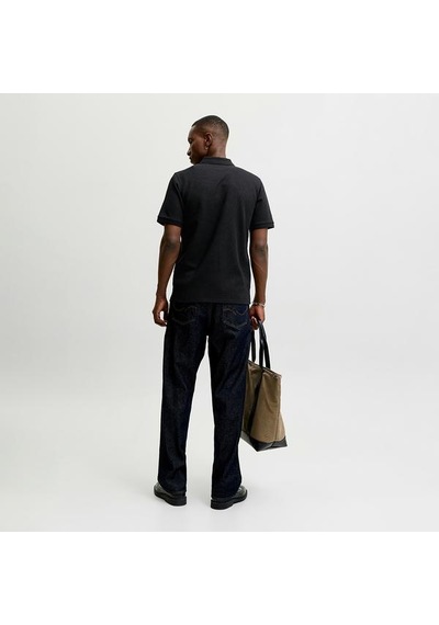 Jack & Jones Jack&jones Austin Erkek Siyah Polo Yaka Tişört