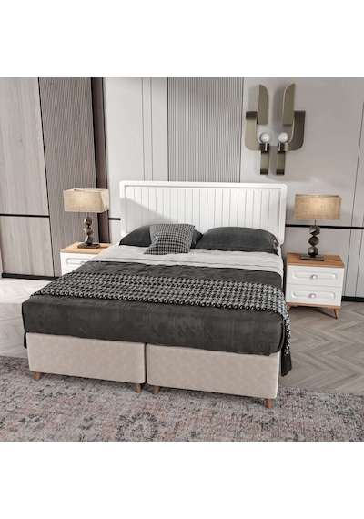 Bohem 6 Kapaklı Komple Mdf Yatak Odası Takımı