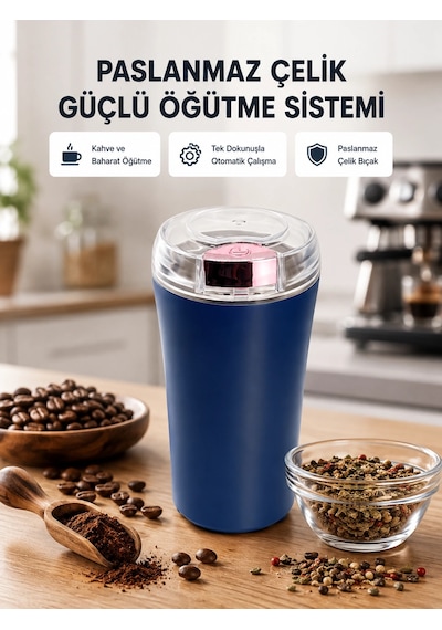 Paslanmaz Çelik Kahve Ve Baharat Öğütücü Otomatik Mekanizma - 15000 Diğer