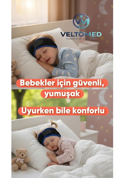 1-5 Yaş Çocuk Kepçe Kulak Bandajı - Yenidoğan Kulak Düzleştirme, Kulak Koruma, Yumuşak Konforlu.