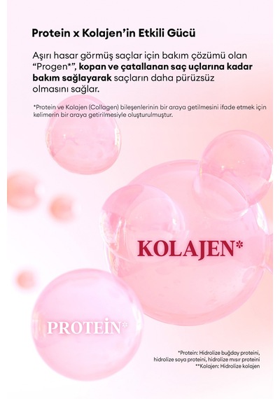 Aşırı Yıpranmış Saçlara Yoğun Onarıcı Saç Serumu Kundal Progen Double Bonding Hair Serum