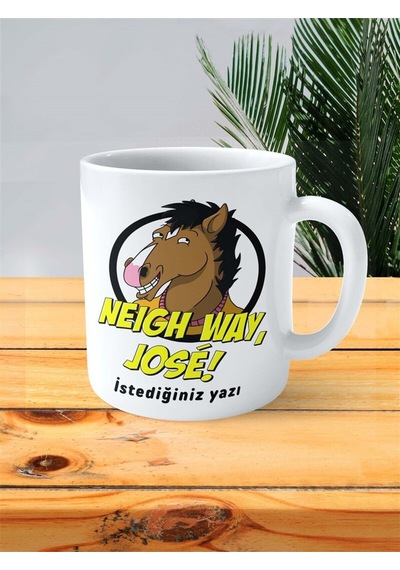 Bojack Horseman Baskılı Kupa Bardak Kişiye Özel Model 1 Çok Renkli