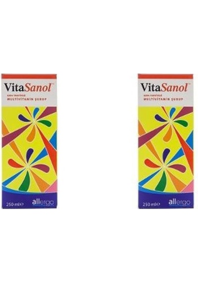 Vitasanol Multivitamin Şurup 250 Ml 2 Adet