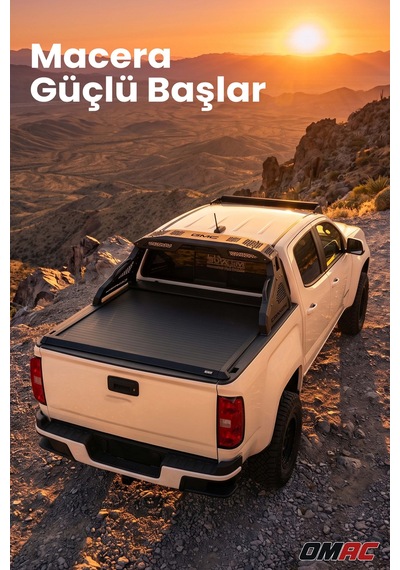 Dodge Ram 1500 2019-2026 Uyumlu Araca Özel Dakar Kısa Rollbar