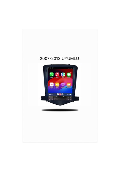 Snp Serisi Chevrolet Cruze 2007-2013 Uyumlu 9.7 İnç Tesla Ekran Multimedya Sistemi 6-128 Gb Hafıza + Geri Görüş Kamerası 9.7''