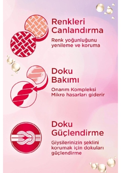 Hassas Bakım Sıvı Çamaşır Deterjanı 4x3l 200 Yıkama Renkli Giysiler Için Diğer