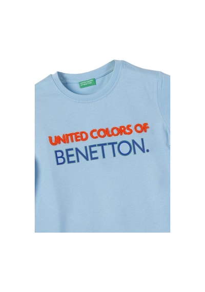 United Colors Of Benetton Erkek Çocuk Lacivert T-shirt Bnt-b21361 Mavi