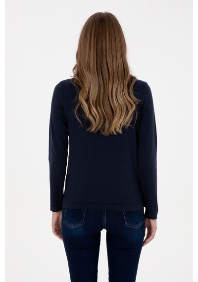 U.s. Polo Assn. Kadın Lacivert Hırka Triko 50307719-vr033 Lacivert