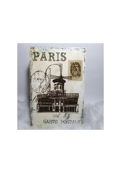 Paris Ahşap Poster