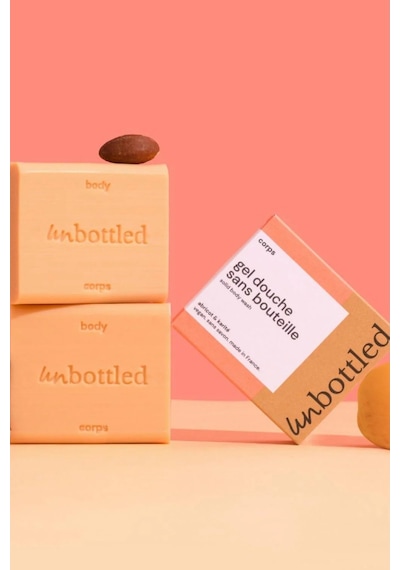 Unbottled Katı Duş Jeli Kayısı & Shea Bütteri Feste Körperseife Duş Jelleri 110 G