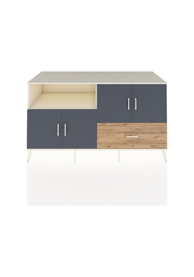 Kronos Konsol 4 Raflı Tek Çekmeceli 4 Kapaklı 176x59x99 Aytaşı-an Aytaşı-antrasit/çam Kronos Konsol 4 Raflı Tek Çekmeceli 4 Kapaklı 176x59x99 Aytaşı-an Aytaşı-antrasit/çam