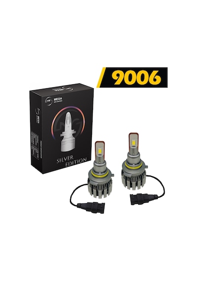 Slim Led Xenon V2 12-24 Volt Silver Edition Csp Led 9006