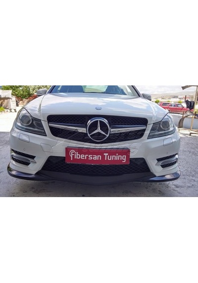 Mercedes C180 Ön Tampon Eki --fibersan Tuning