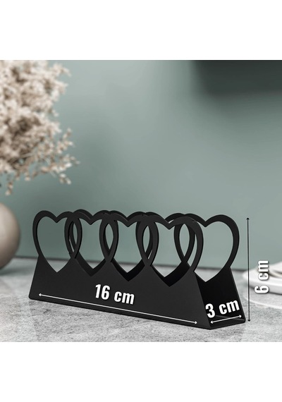Kalpli Sofra, Yemek Restoran, Mutfak Metal Peçetelik, Hastane Cafe Dispenser, Peçete Mendil Tutucu, Siyah Kumaş Mendil Peçete Standı Çok Renkli
