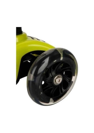 Pilsan Power 3 Tekerlekli Katlanabilir Işıklı Yeşil Scooter