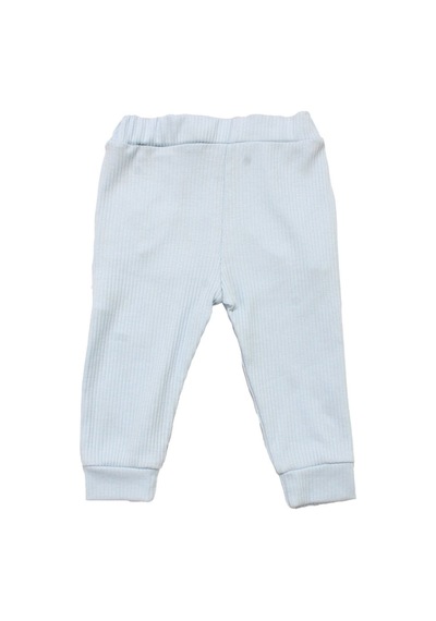 Bebegen Unisex Mavi Fitilli Cepli Penye Pantolon Tek Alt Çok Renkli