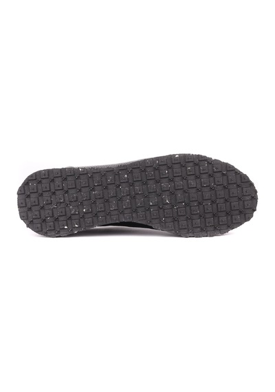 Shoetyle - Hakiki Deri Siyah Renk Günlük Erkek Sneaker - 666-10-110-1651